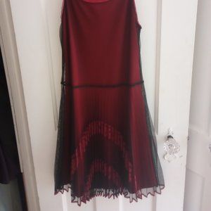 Red Betsey Johnson dress for kids